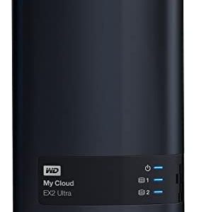 WD Diskless My Cloud EX2 Ultra Network Attached Storage