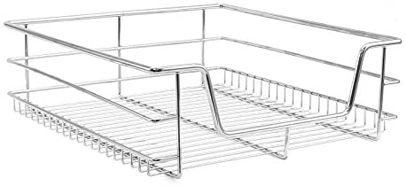 KuKoo 6 x Kitchen Pull Out Soft Close Baskets, 500mm Wide Cabinet, Slide Out Wire Storage Drawers - Image 2