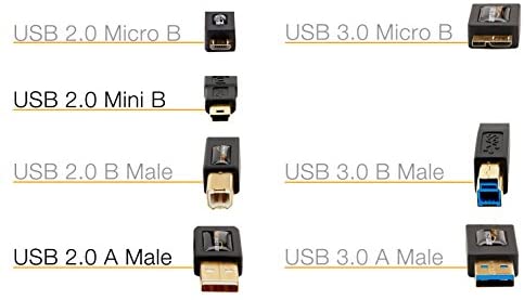 Amazon Basics USB 2.0 A-Male to Mini-B Cable 1.8 m / 6 Feet - Image 5