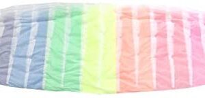 Colorful Kites, Flying Toys Sport Kite Stunt Power Huge Size with a Handle for Family Fun for Beach Trip for Beginners(2.7 meters)