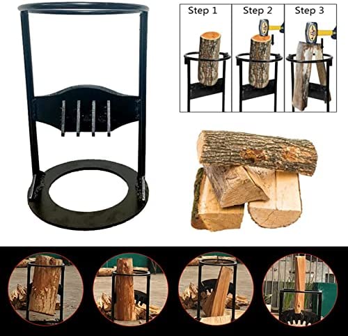 Firewood Splitter Tool, Portable firewood kindling splitter, Log Splitter For Home, Quick Manual Log Splitter No Sharp Edges, Log Splitter for Home Camping Outdoors - Image 4