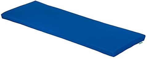 Gardenista Garden Bench Patio Pad | Bench Furniture Outdoor 2 Seater Cushion | Water Resistant Material | Comfortable Durable and Lightweight (Blue)