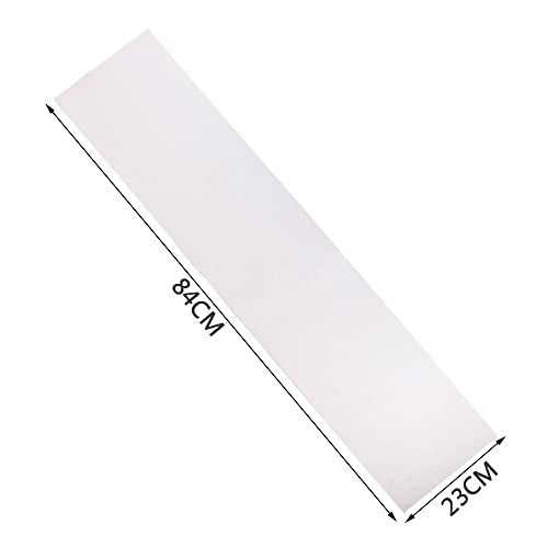Skateboard Grip Tape Sheet Clear Skateboard Grip Tape Transparent Skateboard Sandpaper for Skating Board Longboarding - Image 2
