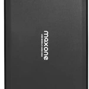 2.5'' Portable External Hard Drives 500GB-USB 3.0 HDD Backup Storage for PC, Desktop, Laptop, Mac, MacBook, Xbox One, PS4, TV, Chromebook, Windows - Black