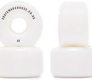 Skatewarehouse CONICAL/SIDECUT SKATEBOARD/SKATEBOARDING PRO WHEELS 52MM/53MM/54MM 99A DUROMETER. PACK OF 4. Fits all Skate Boards, Perfect for Street and Park skating.