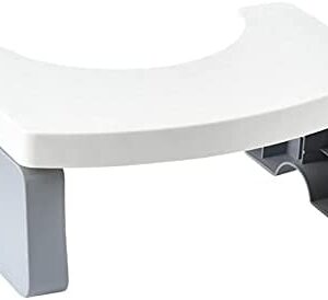 DSFSAEG Squatting Toilet Stool, Bathroom Toilet Stool Heavy Duty Kids Adults Non Slip Squatting Pooping C Curve (15.55 * 8.46 * 6.89 * 10.24inch)