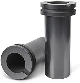 Diyeeni Graphite Crucibles Cup, 1kg/2kg/3kg Crucible, Furnace Torch Melting Casting Gold Silver Scrap Furnace Casting Mould, Metal Graphite Crucible Kit