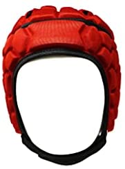 BARNETT HEAT PRO competition rugby helmet headguard, red