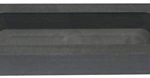 LLF Gold Silver Graphite Ingot Mold Mould Crucible for Melting Casting Refining (3kg)
