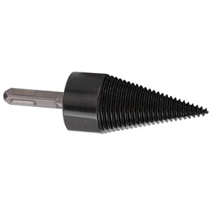 Splitting ScrewFirewood Splitting Tools, Wood Splitter Drill Bit Surface Coating for Wood Splitter for Forest for Woodworking for Garden