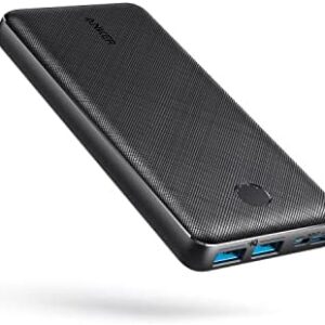 Anker Power Bank, PowerCore Essential 20000 Portable Charger with PowerIQ Technology and USB-C (Input Only), High-Capacity Battery Pack Compatible with iPhone, Samsung, Huawei, iPad, and More.