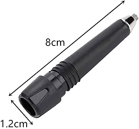 5 Pieces Alpenstock Replacement Rod Tip Carbon Tungsten Steel Alpenstock Tip Alpenstock Protectors Rod Replacement Alpenstock Head Cover for Hiking Walking Trekking Hiking Poles - Image 2