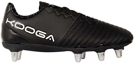 Kooga Mens Power SG Rugby Boots Laces Metal Studs Leather