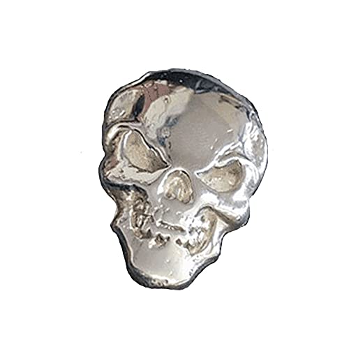 Flat Silver Skull 1.3ozt