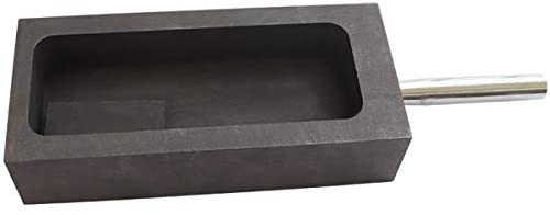 LOKIH Graphite Ingot Mold Melting Casting Mould for Gold Silver Nonferrous Metal,5000g
