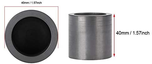 40 * 40mm High Purity Graphite Melting Crucible Casting With Lid Cover, Jewelry Tools Graphite Casting Melting Ingot Mold for Gold Silver Metal - Image 6