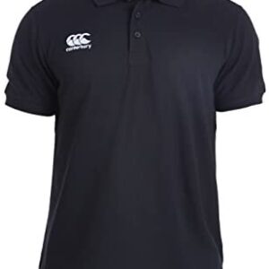 Canterbury CCC Waimak Polo Shirt, Men's Rugby Shirt, Casual Cotton Top For Long Lasting Comfort