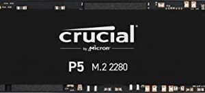 Crucial P5 2TB CT2000P5SSD8 (3D NAND, NVMe) Internal Gaming SSD, up to 3400MB/s