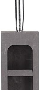 Betued Pure Graphite Ingot Mold, Graphite Ingot Mould Crucible for Gold Silver Melting Casting Refining t Mold