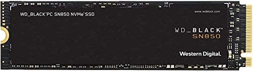 WD_BLACK SN850 500GB M.2 2280 PCIe Gen4 NVMe Gaming SSD up to 7000 MB/s read speed