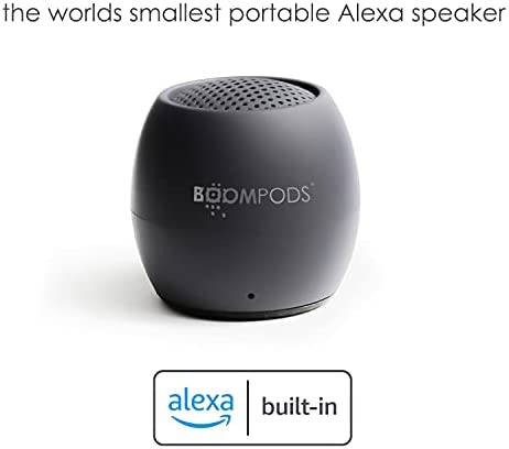 Boompods Zero Talk Bluetooth Speaker – World’s Smallest Alexa Built-in ...