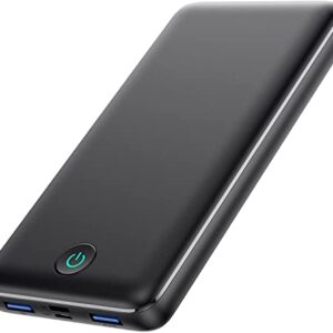 Kilponene Power Bank USB C 30800 mAh,【25W PD QC 4.0】Portable Charger Fast Charge with 3 Outputs + 2 Inputs, External Battery Pack Compatible with iPhone 13/12 Pro/12/11, Samsung S20
