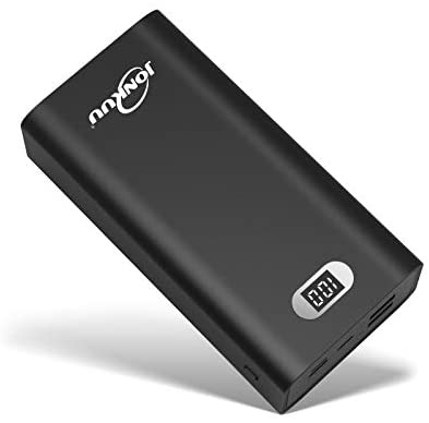 Portable Charger 30000mAh High Capacity Power Banks External Backup Battery Pack 2 USB Ports Quick Charge LCD Display 3 Input Powerpack for iPhone Samsung iPad Huawei Mobile Phones Nintendo Switch