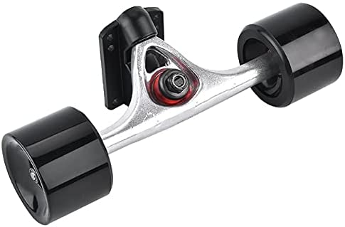 plplaaoo 2pcs/set Skateboard Truck, Skateboard Bearings,Skateboard Pads with Skate Wheel Riser Pad Bearing Hardware Accessory Skateboard, Tool Rise Pads Hardware Set - Image 8