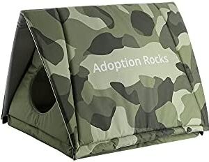 PETKIT Cat Tent "Adoption Rocks", Waterproof Oxford Cloth Pet Tent Bed, Cat Shelter Dome Cave