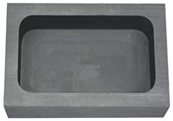 LLF Gold Silver Graphite Ingot Mold Mould Crucible for Melting Casting Refining (D3kg)
