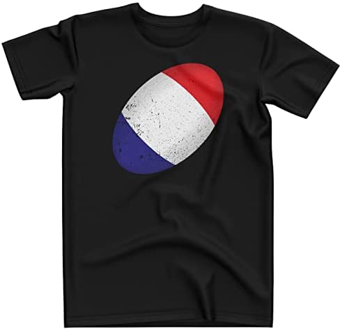 Purple Print House France Flag Rugby Ball T Shirt, France Birthday Gifts for French Rugby Fan, Tournament Outfit Gift Idea, Football Nations Shirts for Men Women and Kids - Image 2