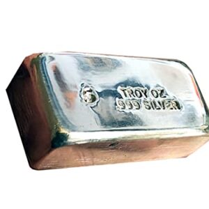 5 Troy oz Silver Bar - Sideways