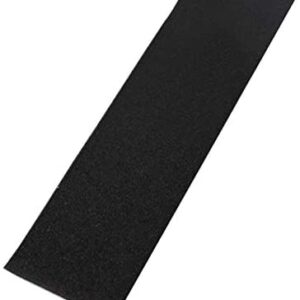 DELITLS Skateboards Grip Tape, Deck Sandpaper Parts Sticker Sheet Sandpaper Sheet Perforated, Rough Parts Grip Tape Skateboards Parts, Sandpaper(Black)