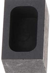 KERDEJAR Mould Crucible,Gold Silver Graphite Ingot Mold Mould Crucible for Melting Casting Refining 30g
