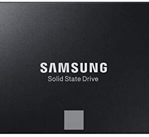 Samsung 860 EVO 500 GB SATA 2.5 Inch Internal Solid State Drive (SSD) (MZ-76E500), black