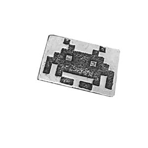 2oz Silver Space Invader Bar