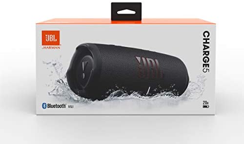 JBL Charge 5 - Portable Bluetooth Speaker with deep bass, IP67 waterproof and dustproof, 20 hours of playtime, built-in powerbank, in black - Image 8