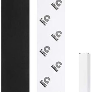 Gonex Skateboard Grip Tape Sheet, 110x26cm Bubble Free Scooter Grip tape Sandpaper with for Skate Longboard Rollerboard Stairs Pedal