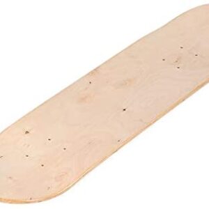 Shoze 8 Inch Blank Double Concave Skateboards for DIY Natural Stain Skate Deck Board Classic Skating Construction