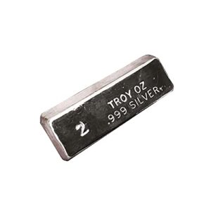 2oz Silver Ingot - 999fs