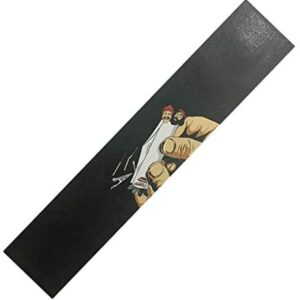 sharprepublic Longboard Grip Tape Adhesive Skateboard Deck Tape Width 10 Inches Length 48 Inches - 5 Types