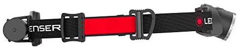 Ledlenser Rechargeable Headlamp, Black/Red - Image 5