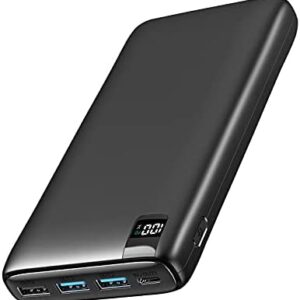 A ADDTOP Power Bank 26800mAh Fast Charging 18W PD USB C Portable Charger QC 3.0 External Battery Pack with 4 Outputs for Cellphones and Tablets