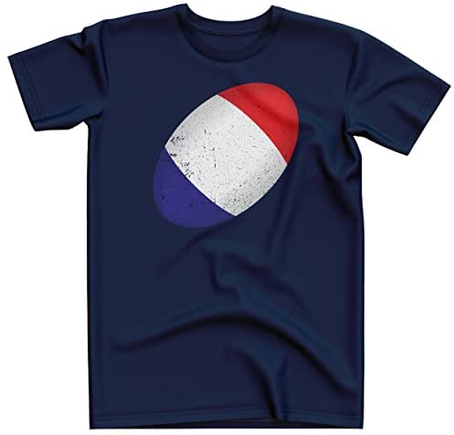 Purple Print House France Flag Rugby Ball T Shirt, France Birthday Gifts for French Rugby Fan, Tournament Outfit Gift Idea, Football Nations Shirts for Men Women and Kids - Image 3