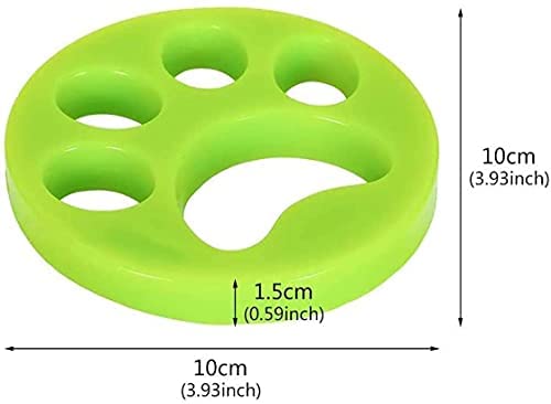 Aoseahess Pet Hair Remover for Laundry, Catcher for Laundry Clothes Bedding and Hair, Eco-Friendly & Reusable Hair Remover Ball for Washing Machine (Hair Remover1) - Image 4