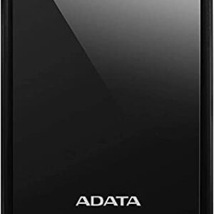 ADATA AHV620S-1TU3-CBK 1TB HV620S Slim External Hard Drive 2.5 USB 3.1 11.5mm Thick Black - (Storage > External Hard Drives)
