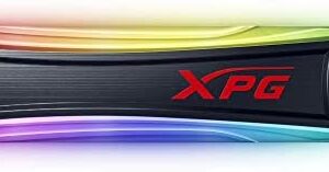 ADATA XPG S40G 512GB RGB M.2 Internal Solid State Drive Gaming-SSD Hard Disk, black, AS40G-512GT-C