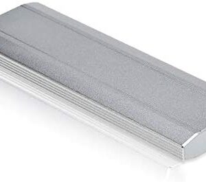 External Hard Drive,Portable HDD,Computer Hard Drive– USB 3.0 Ultra Slim Type-C with USB-A, Easy to Carry up, Business Travel Essential for PC, Mac, Laptop, Xbox, Xbox one, PS4 (Silver-2TB)