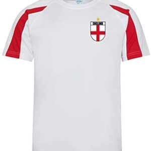 England Supporters Printed Tshirt Unisex Great for Supporting England During Football Cricket Rugby Great for Any Birthday Present Secret Santa Present