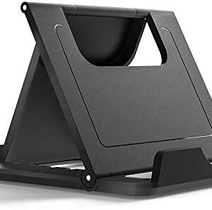 Khaleido - Universal Foldable Tablet Stand, Phone Stand, Multi-Angle Mobile Phone Stand - Desk Accessories/Office Accessories - Perfect for Movie Night
